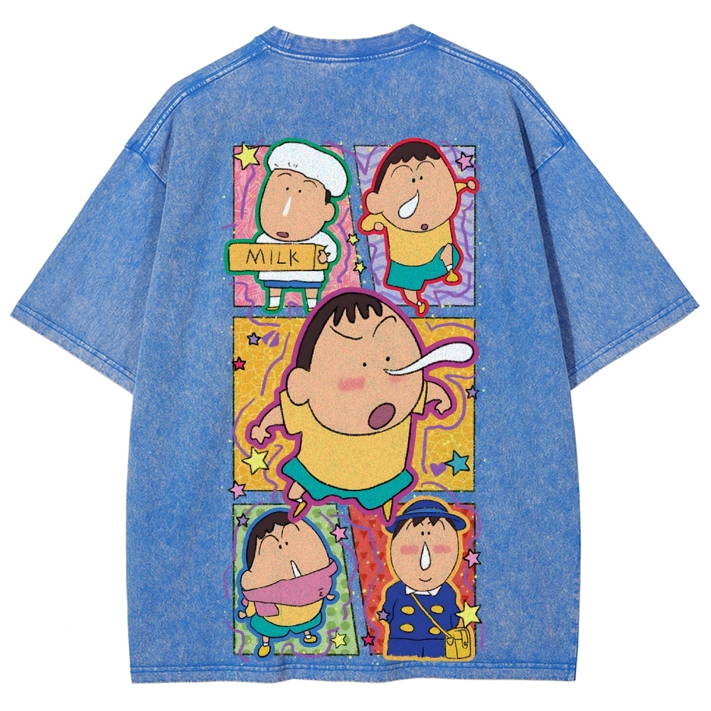 Crayon Shin-chan | Unisex Fit Washed T-Shirt