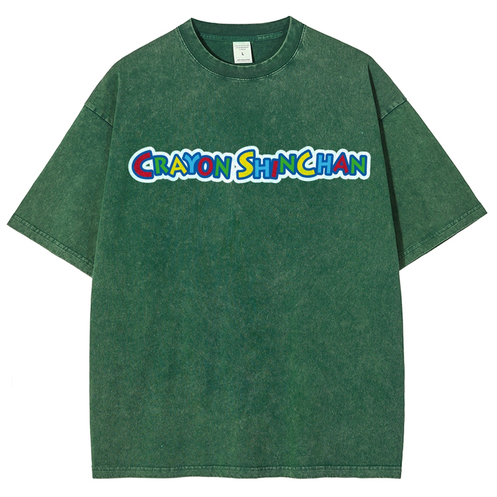 Crayon Shin-chan | Unisex Fit Washed T-Shirt