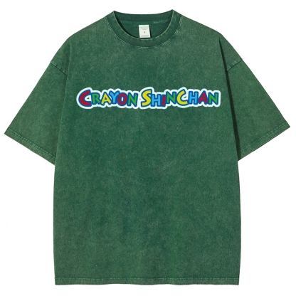 Crayon Shin-chan | Unisex Fit Washed T-Shirt