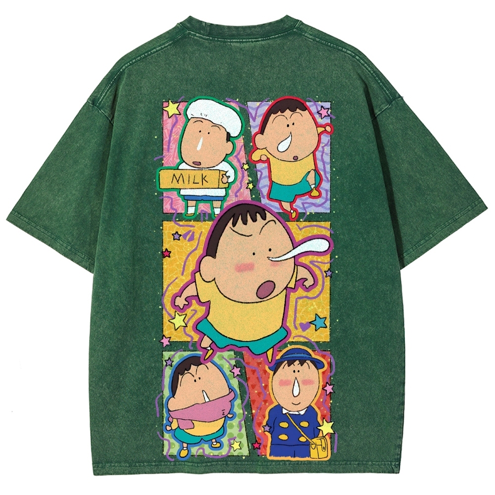 Crayon Shin-chan | Unisex Fit Washed T-Shirt