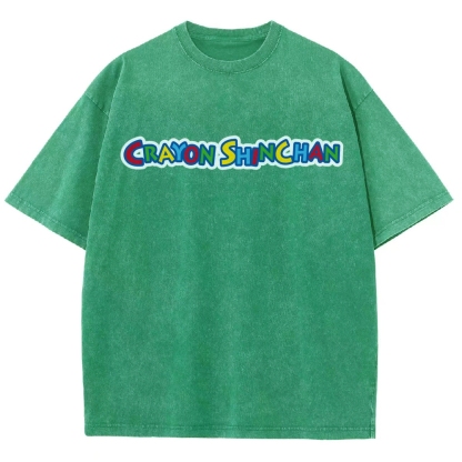 Crayon Shin-chan | Unisex Fit Washed T-Shirt