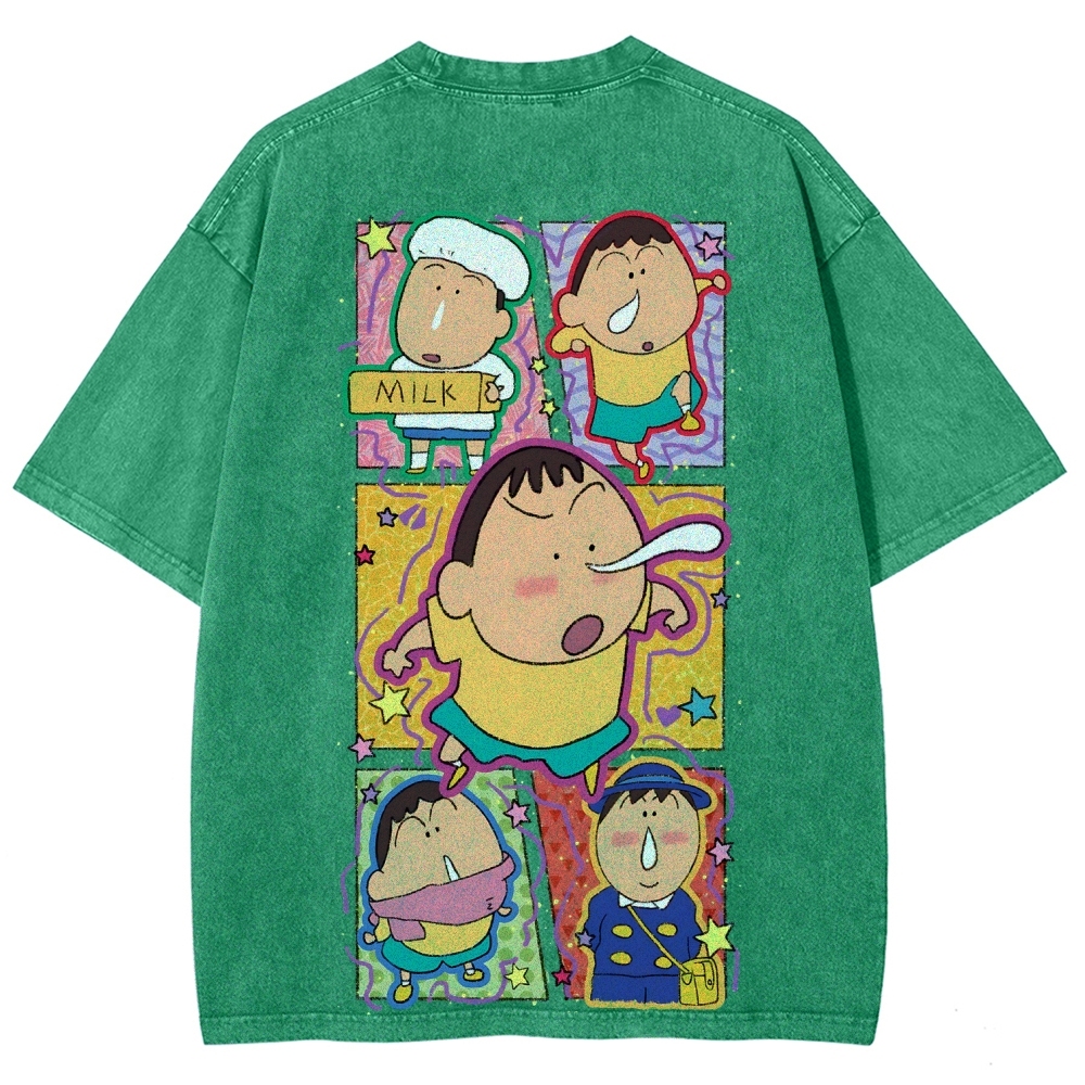 Crayon Shin-chan | Unisex Fit Washed T-Shirt