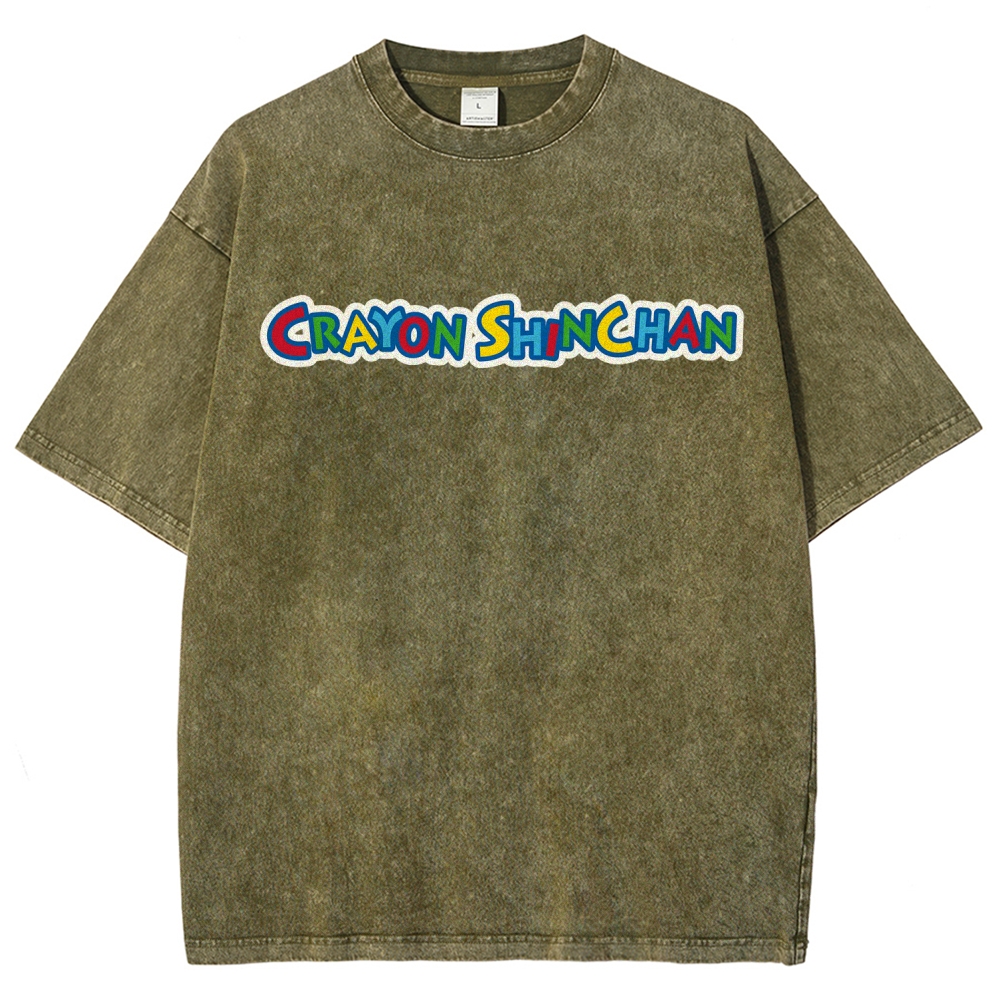 Crayon Shin-chan | Unisex Fit Washed T-Shirt