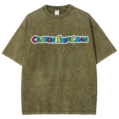 Crayon Shin-chan | Unisex Fit Washed T-Shirt