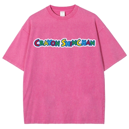Crayon Shin-chan | Unisex Fit Washed T-Shirt