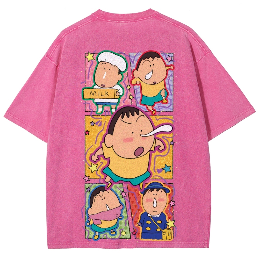Crayon Shin-chan | Unisex Fit Washed T-Shirt