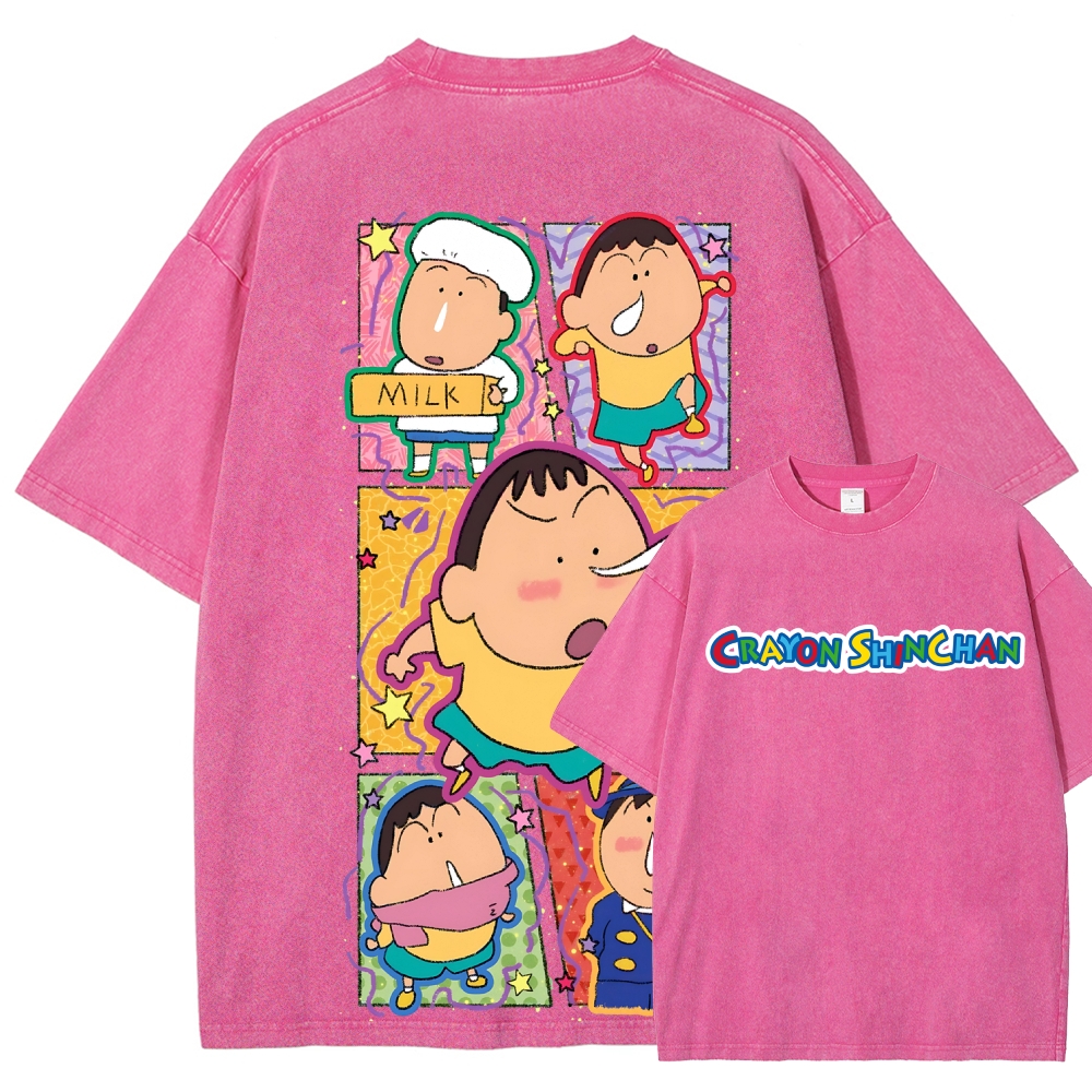 Crayon Shin-chan | Unisex Fit Washed T-Shirt