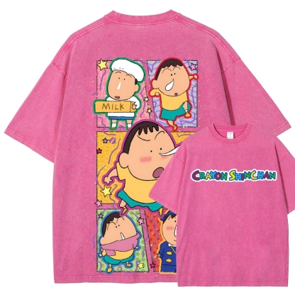 Crayon Shin-chan | Unisex Fit Washed T-Shirt