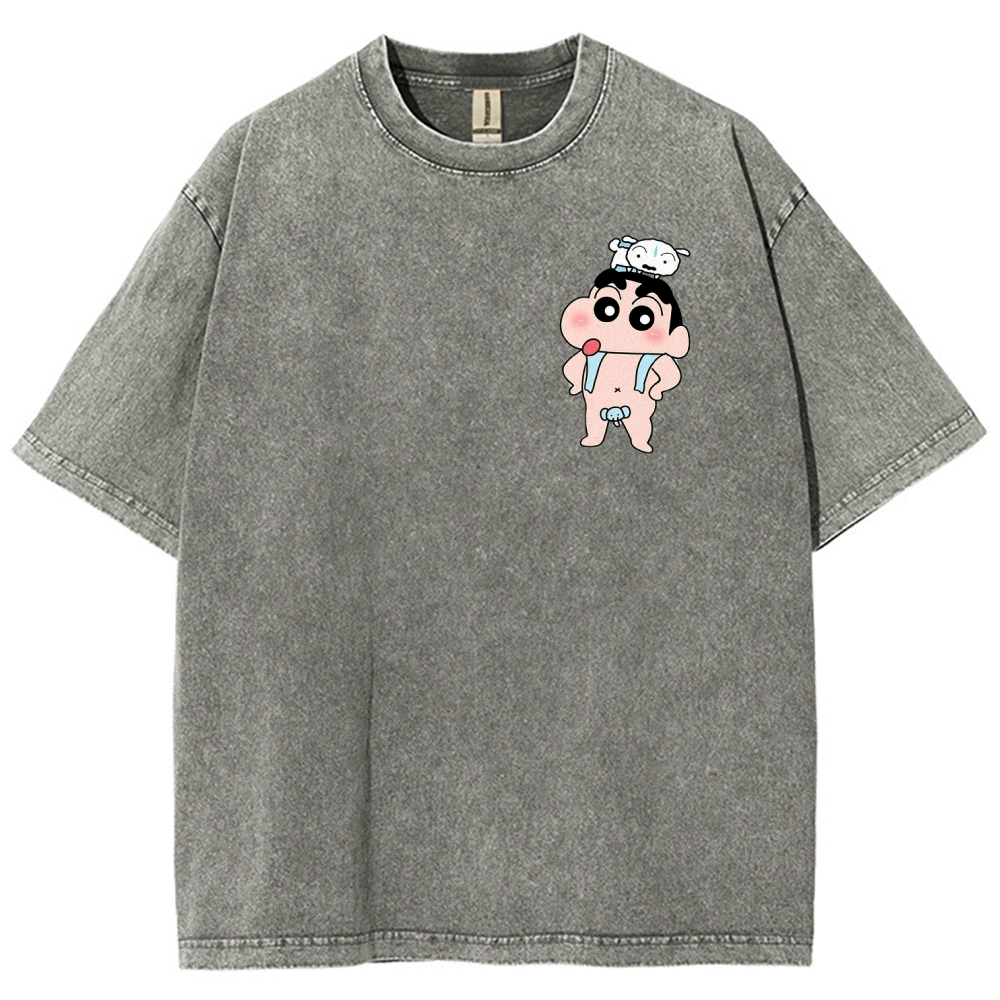Crayon Shin-chan | Unisex Fit Washed T-Shirt