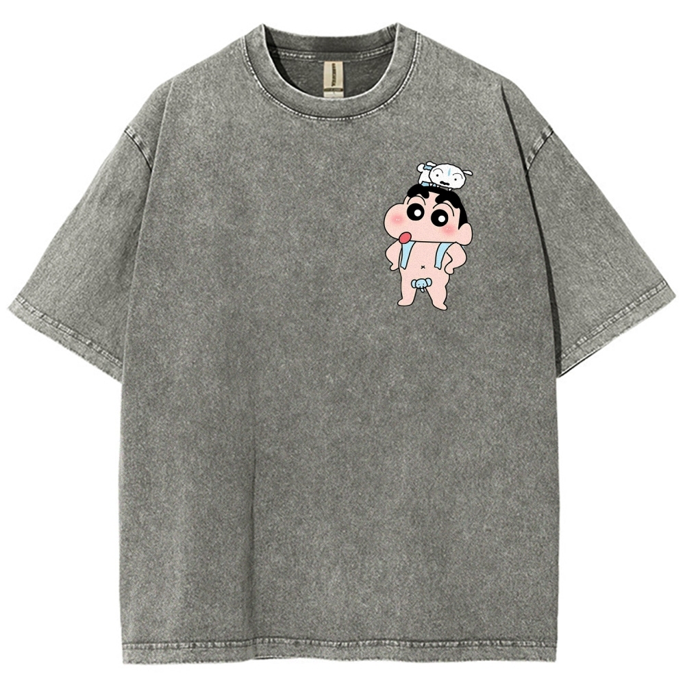 Crayon Shin-chan | Unisex Fit Washed T-Shirt