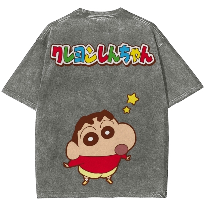 Crayon Shin-chan | Unisex Fit Washed T-Shirt