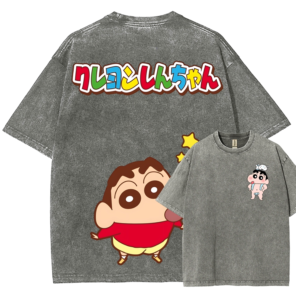 Crayon Shin-chan | Unisex Fit Washed T-Shirt