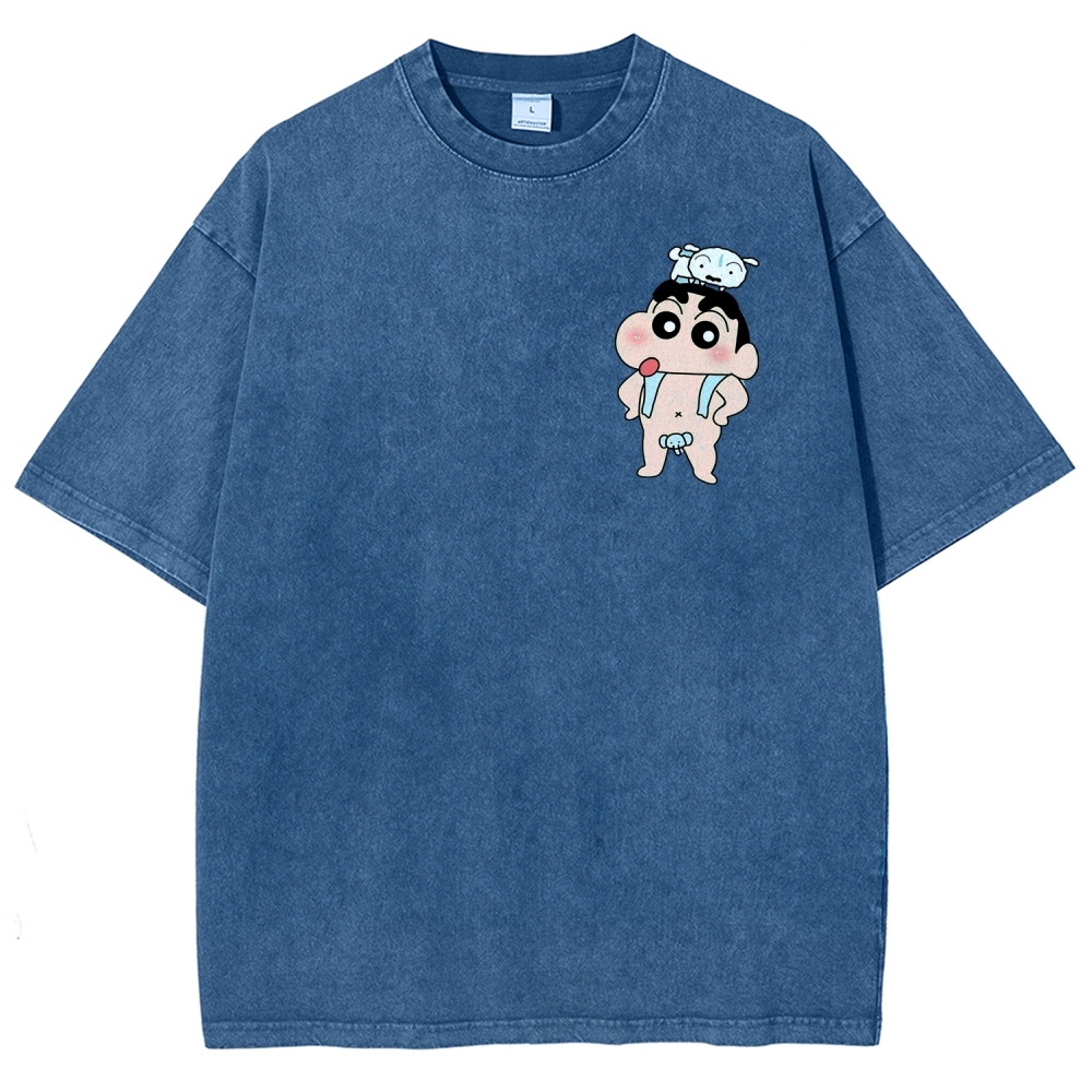 Crayon Shin-chan | Unisex Fit Washed T-Shirt