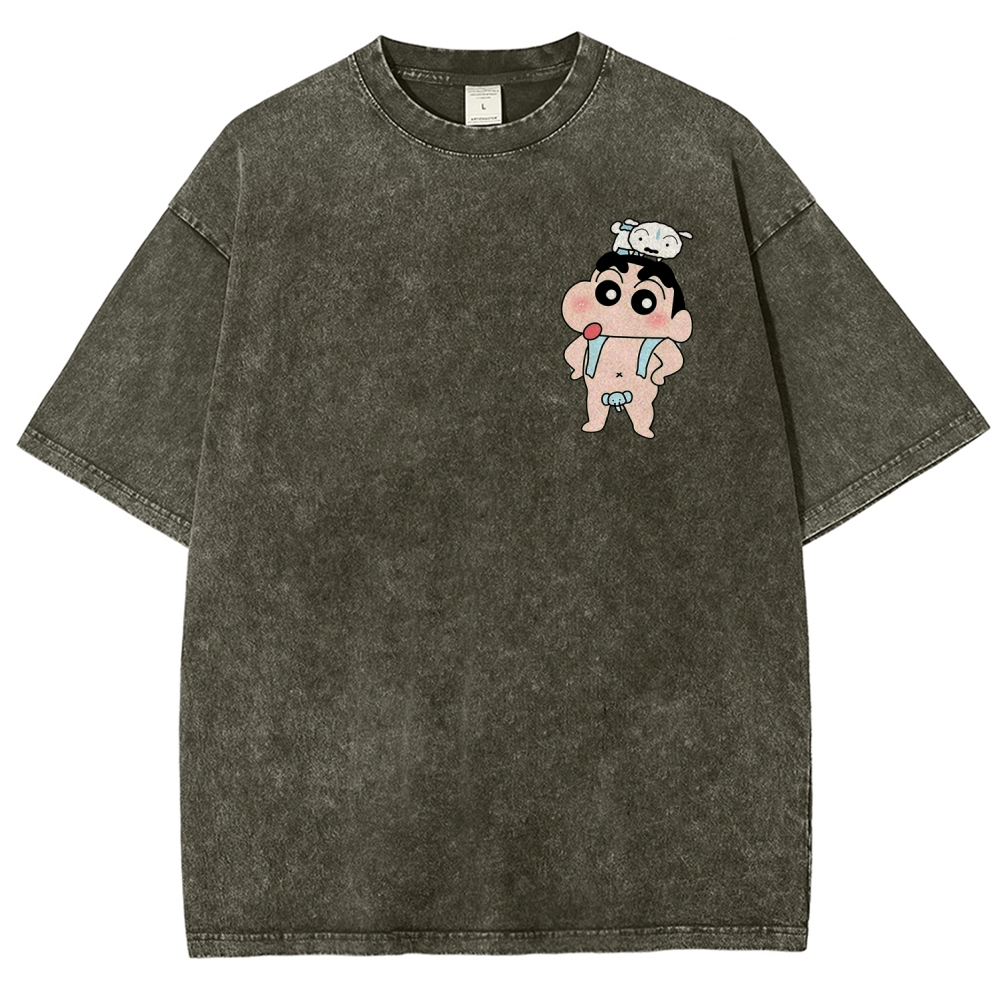 Crayon Shin-chan | Unisex Fit Washed T-Shirt