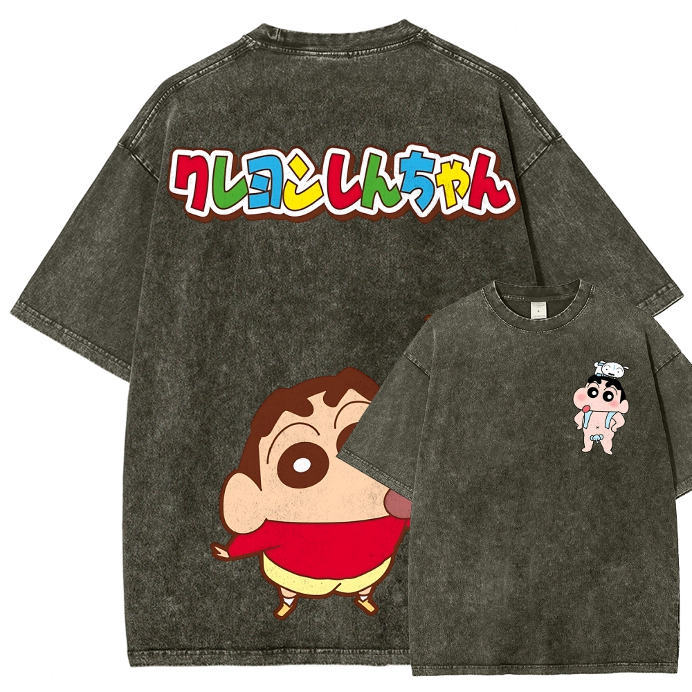 Crayon Shin-chan | Unisex Fit Washed T-Shirt