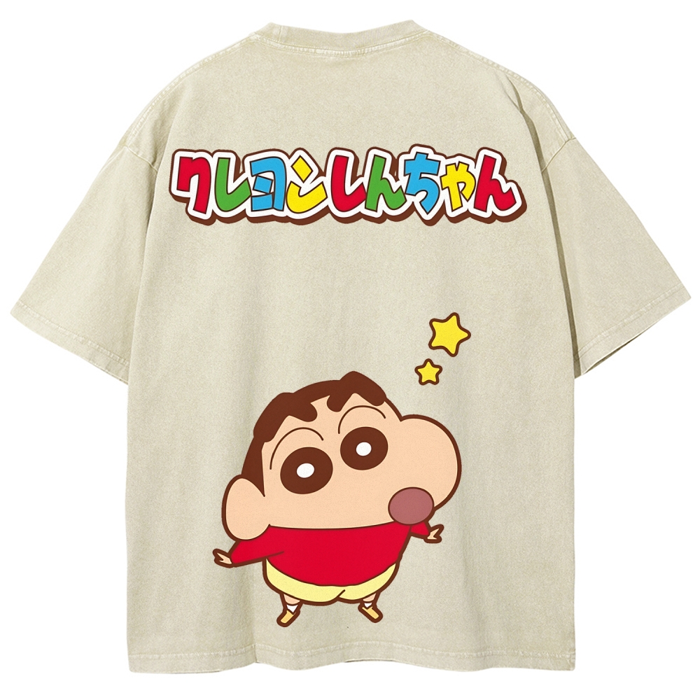 Crayon Shin-chan | Unisex Fit Washed T-Shirt