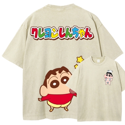 Crayon Shin-chan | Unisex Fit Washed T-Shirt