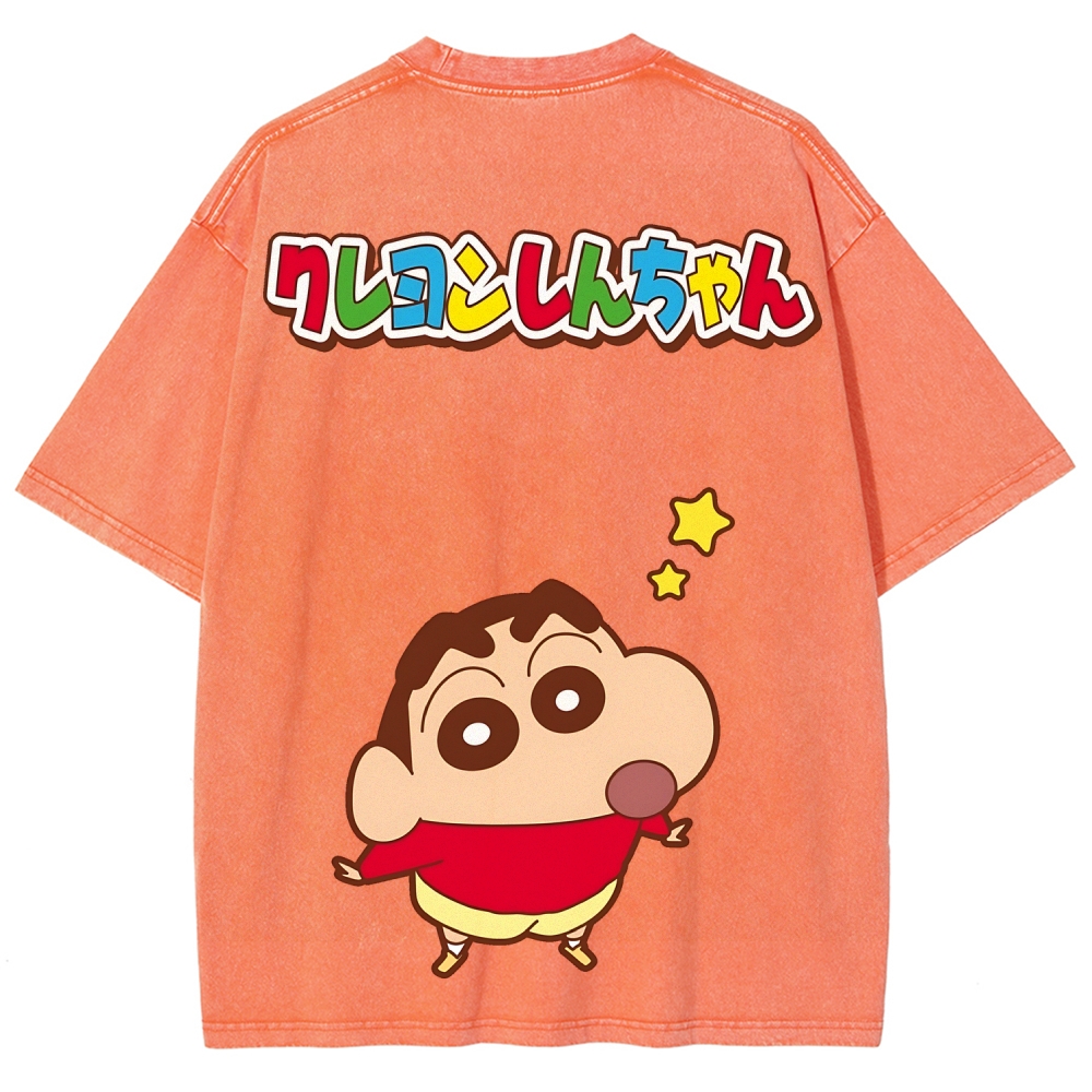 Crayon Shin-chan | Unisex Fit Washed T-Shirt