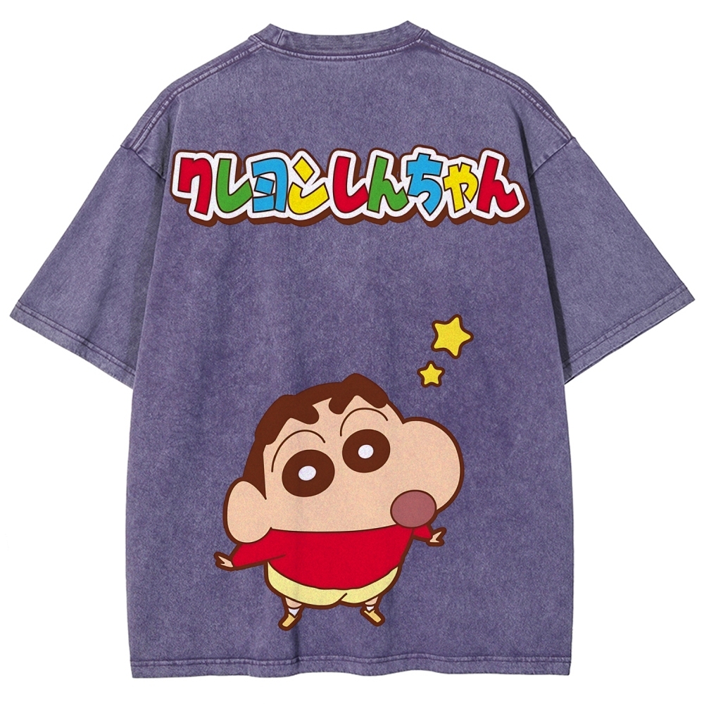 Crayon Shin-chan | Unisex Fit Washed T-Shirt