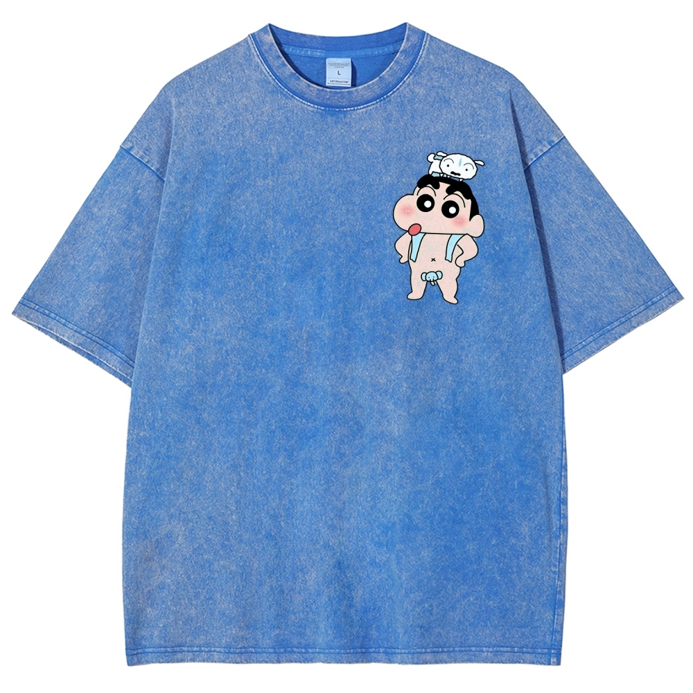Crayon Shin-chan | Unisex Fit Washed T-Shirt