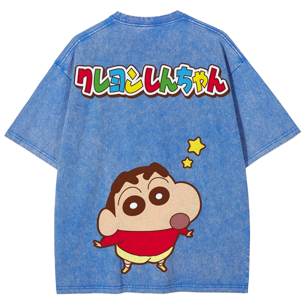 Crayon Shin-chan | Unisex Fit Washed T-Shirt