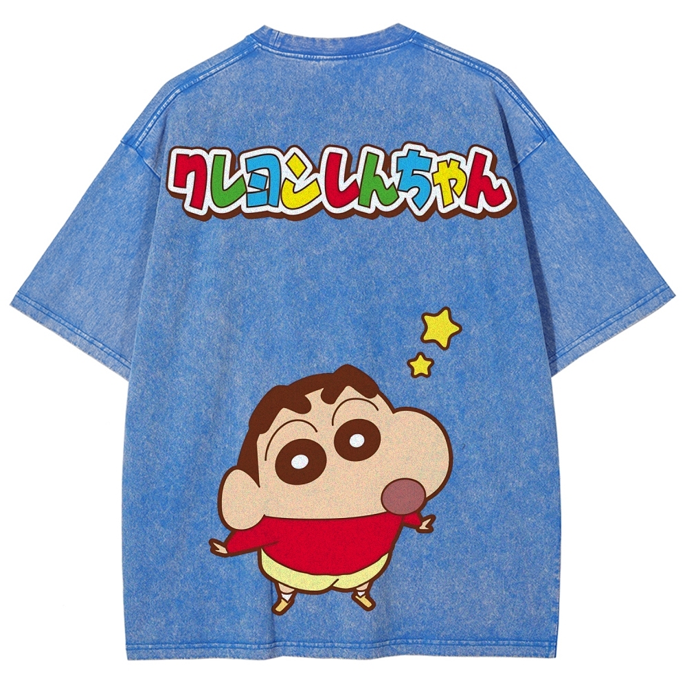 Crayon Shin-chan | Unisex Fit Washed T-Shirt