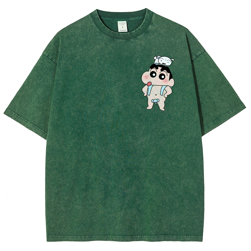Crayon Shin-chan | Unisex Fit Washed T-Shirt