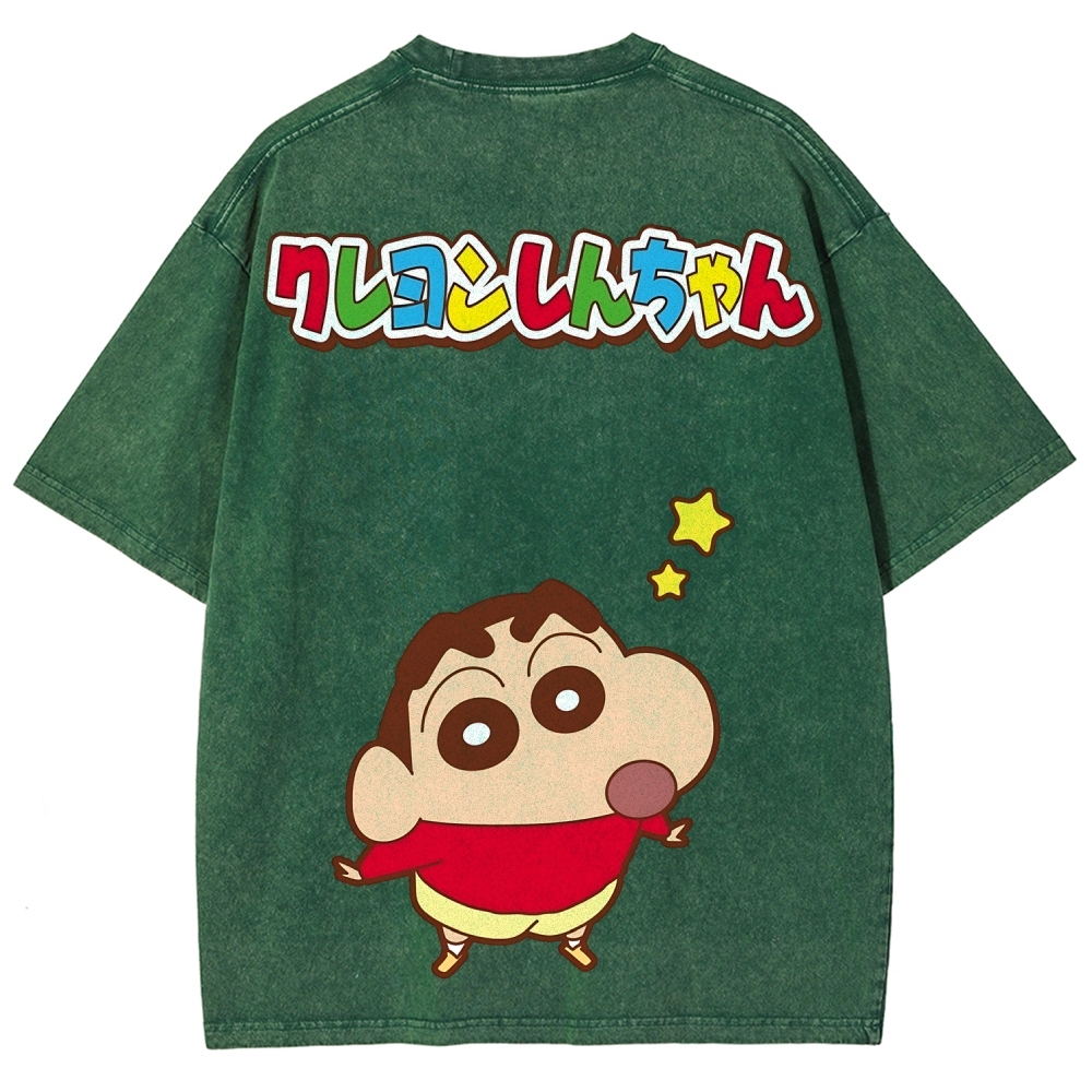 Crayon Shin-chan | Unisex Fit Washed T-Shirt