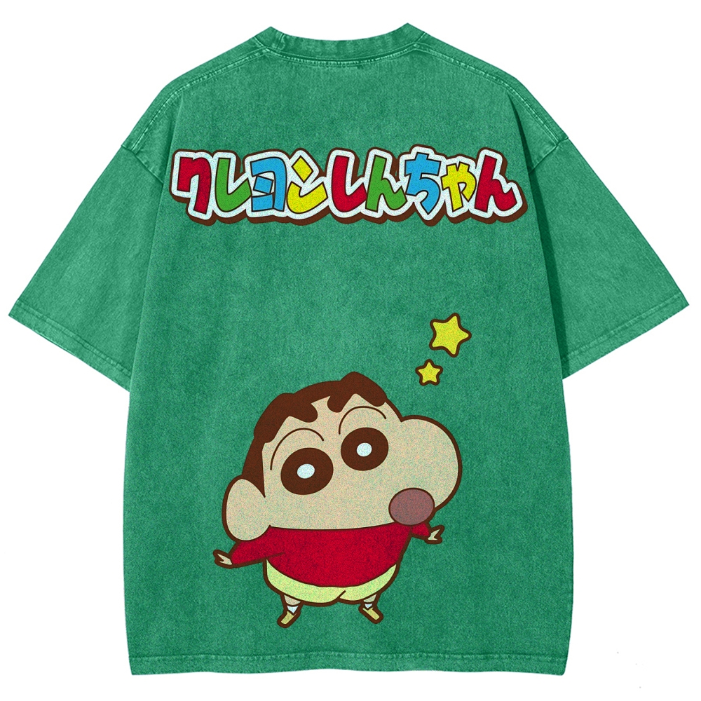Crayon Shin-chan | Unisex Fit Washed T-Shirt