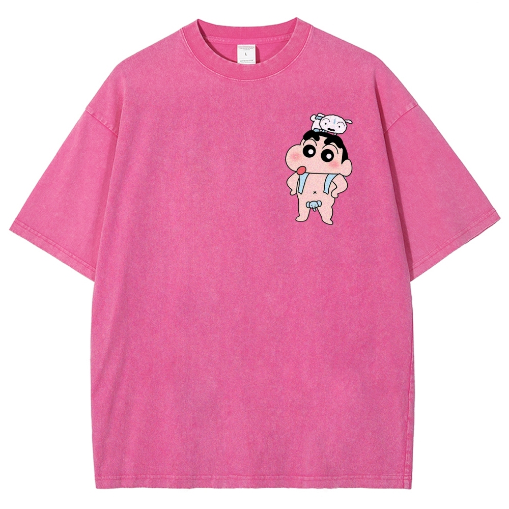 Crayon Shin-chan | Unisex Fit Washed T-Shirt