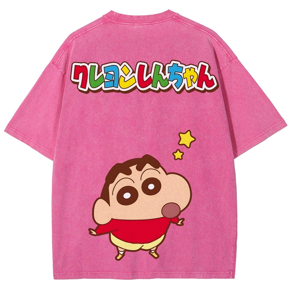 Crayon Shin-chan | Unisex Fit Washed T-Shirt