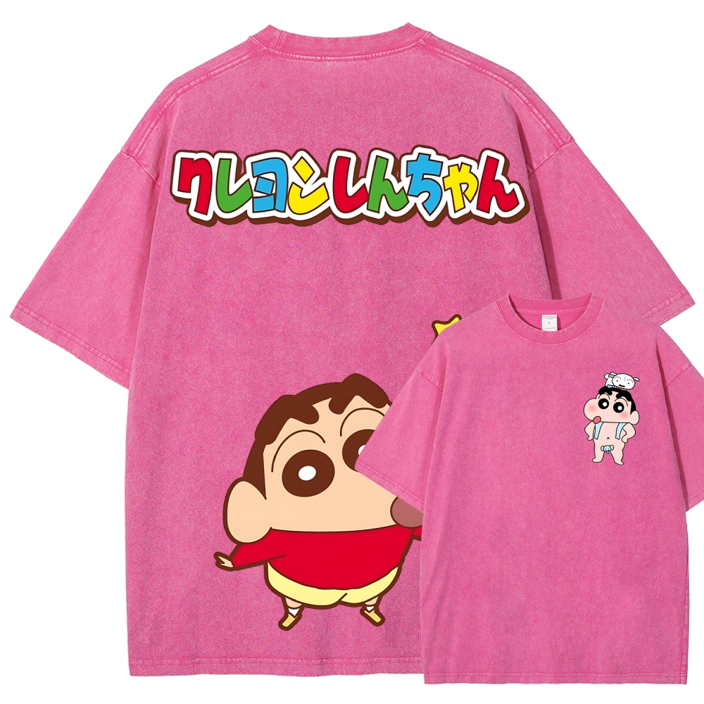 Crayon Shin-chan | Unisex Fit Washed T-Shirt
