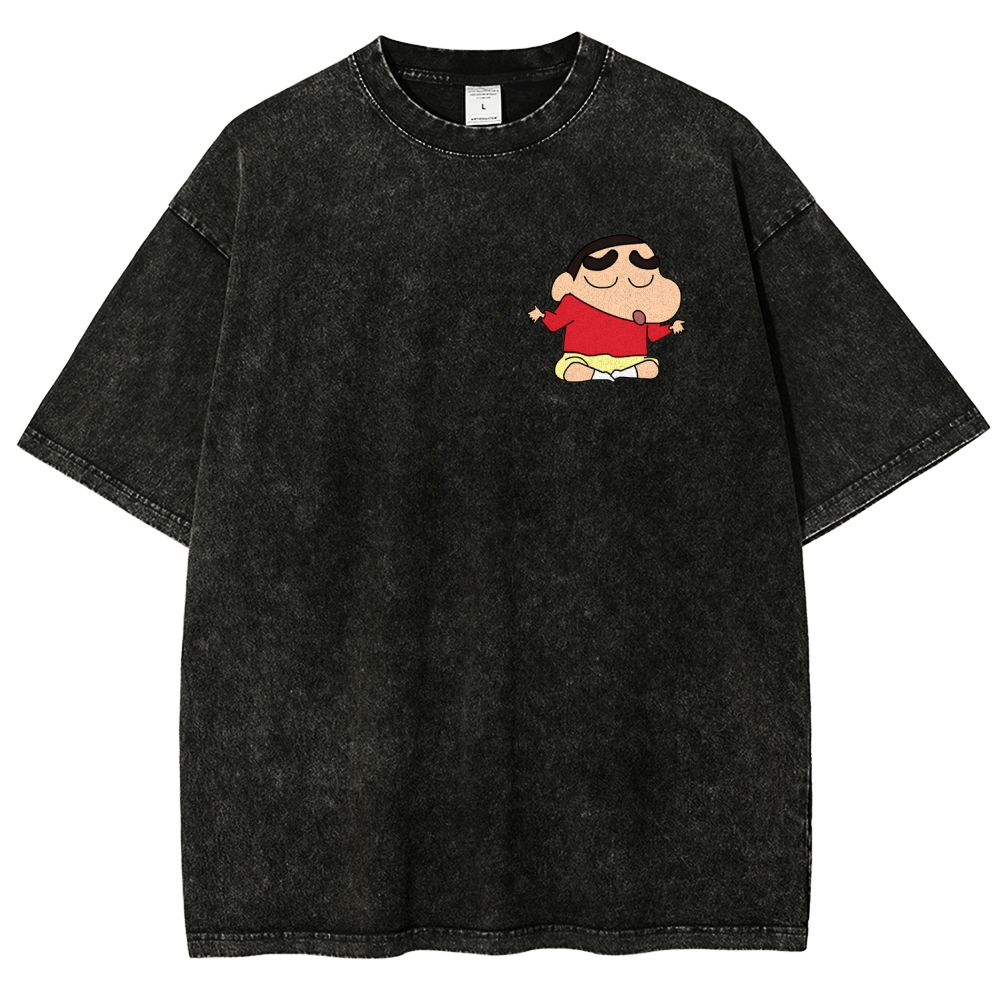 Crayon Shin-chan | Unisex Fit Washed T-Shirt