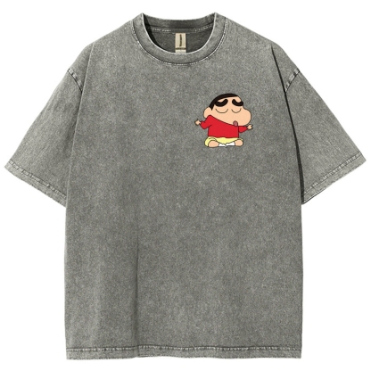 Crayon Shin-chan | Unisex Fit Washed T-Shirt
