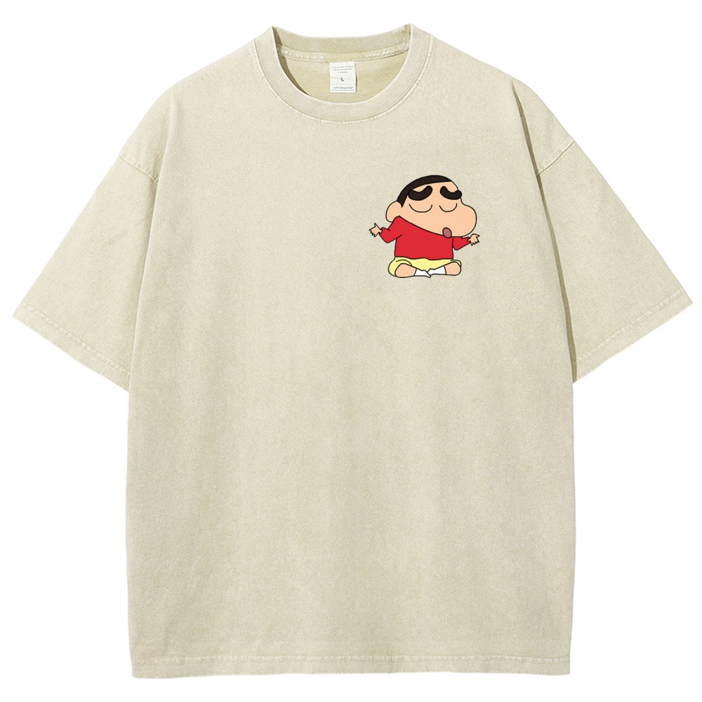 Crayon Shin-chan | Unisex Fit Washed T-Shirt