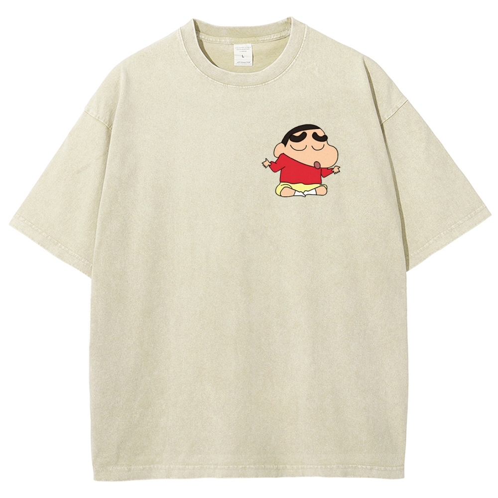 Crayon Shin-chan | Unisex Fit Washed T-Shirt