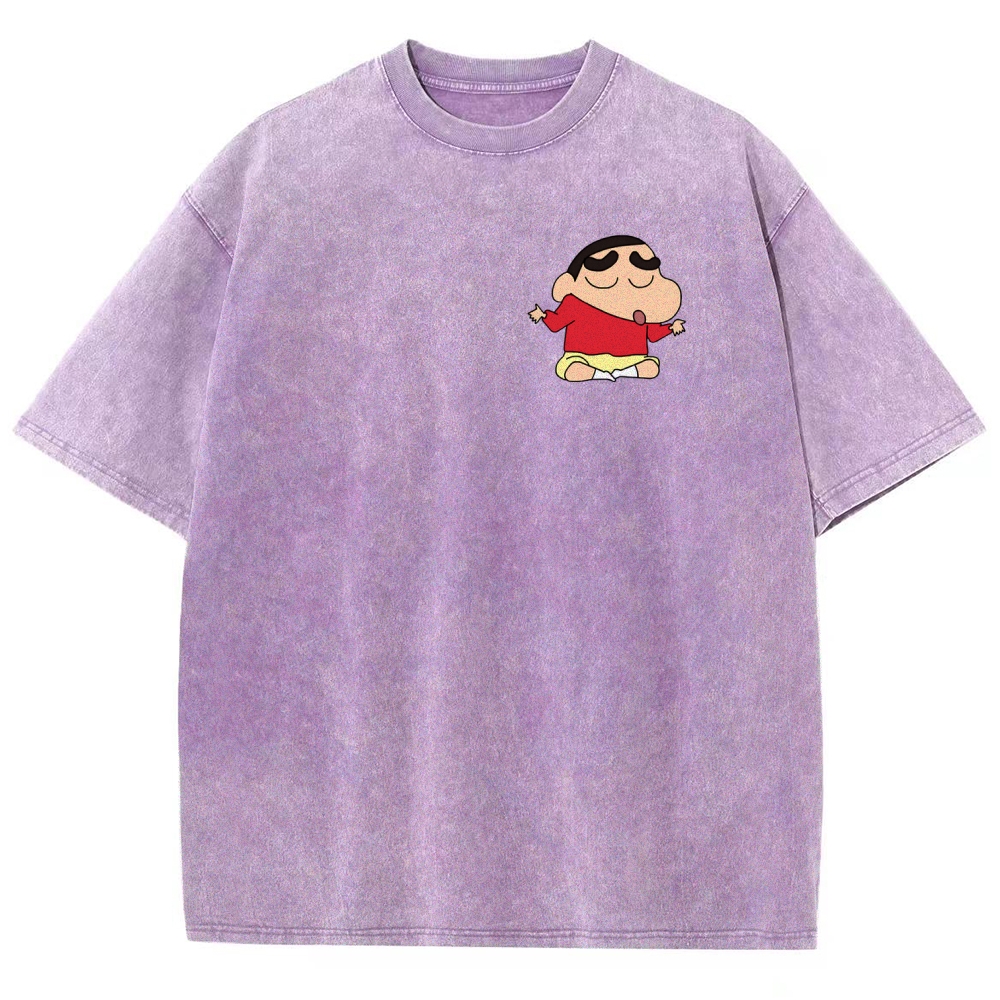 Crayon Shin-chan | Unisex Fit Washed T-Shirt