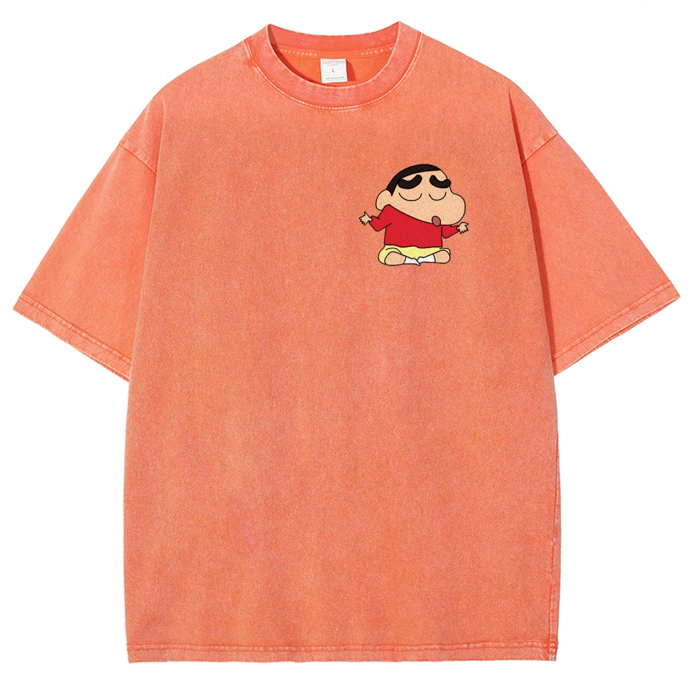 Crayon Shin-chan | Unisex Fit Washed T-Shirt