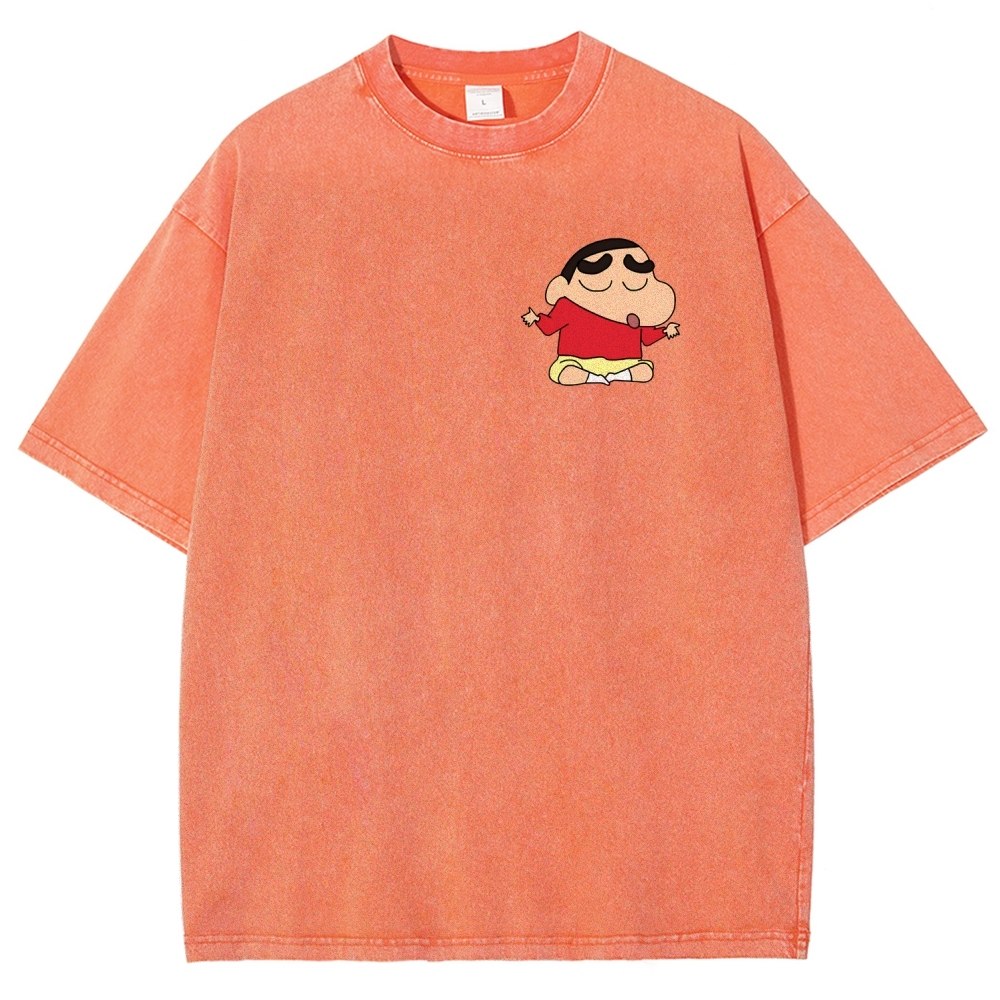 Crayon Shin-chan | Unisex Fit Washed T-Shirt