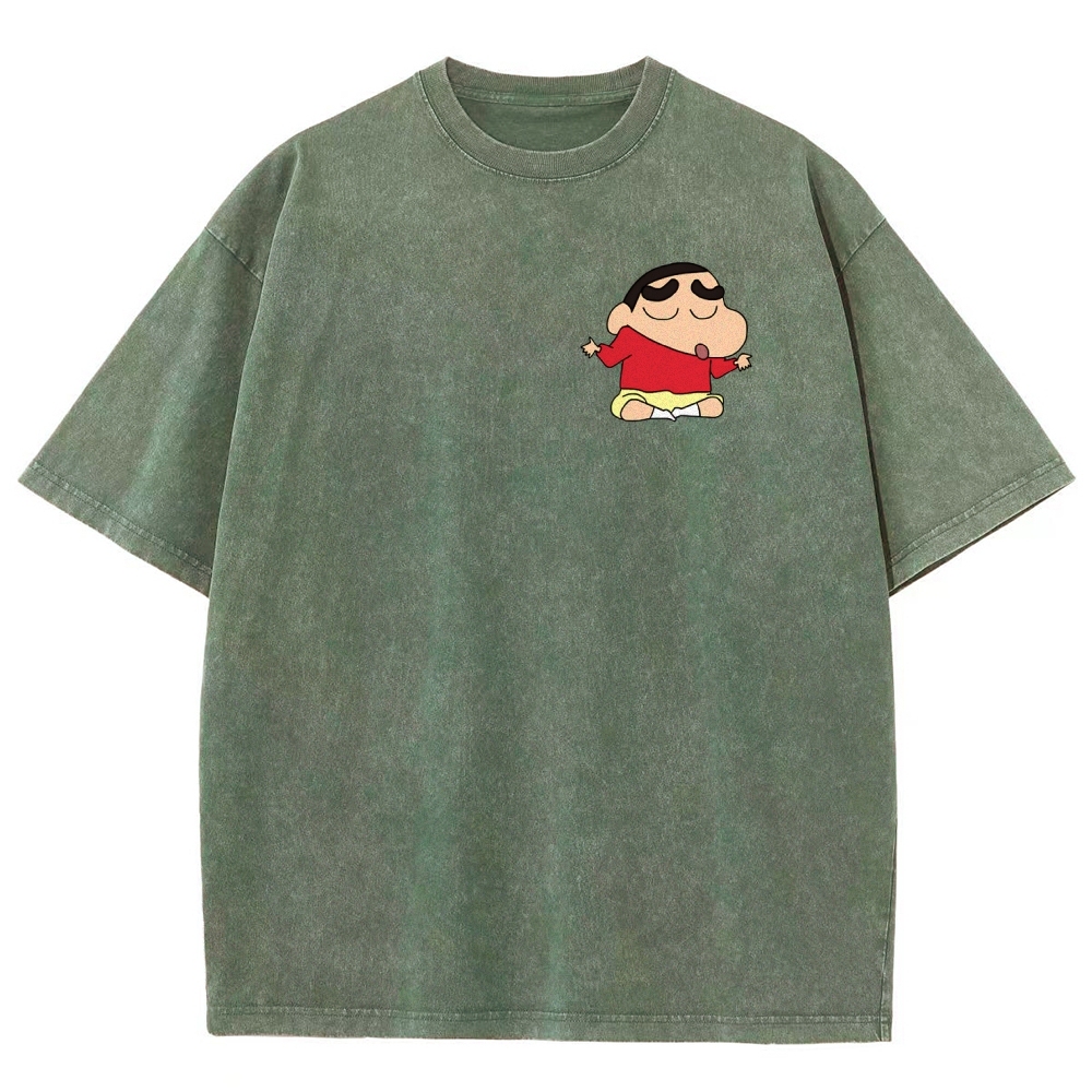 Crayon Shin-chan | Unisex Fit Washed T-Shirt