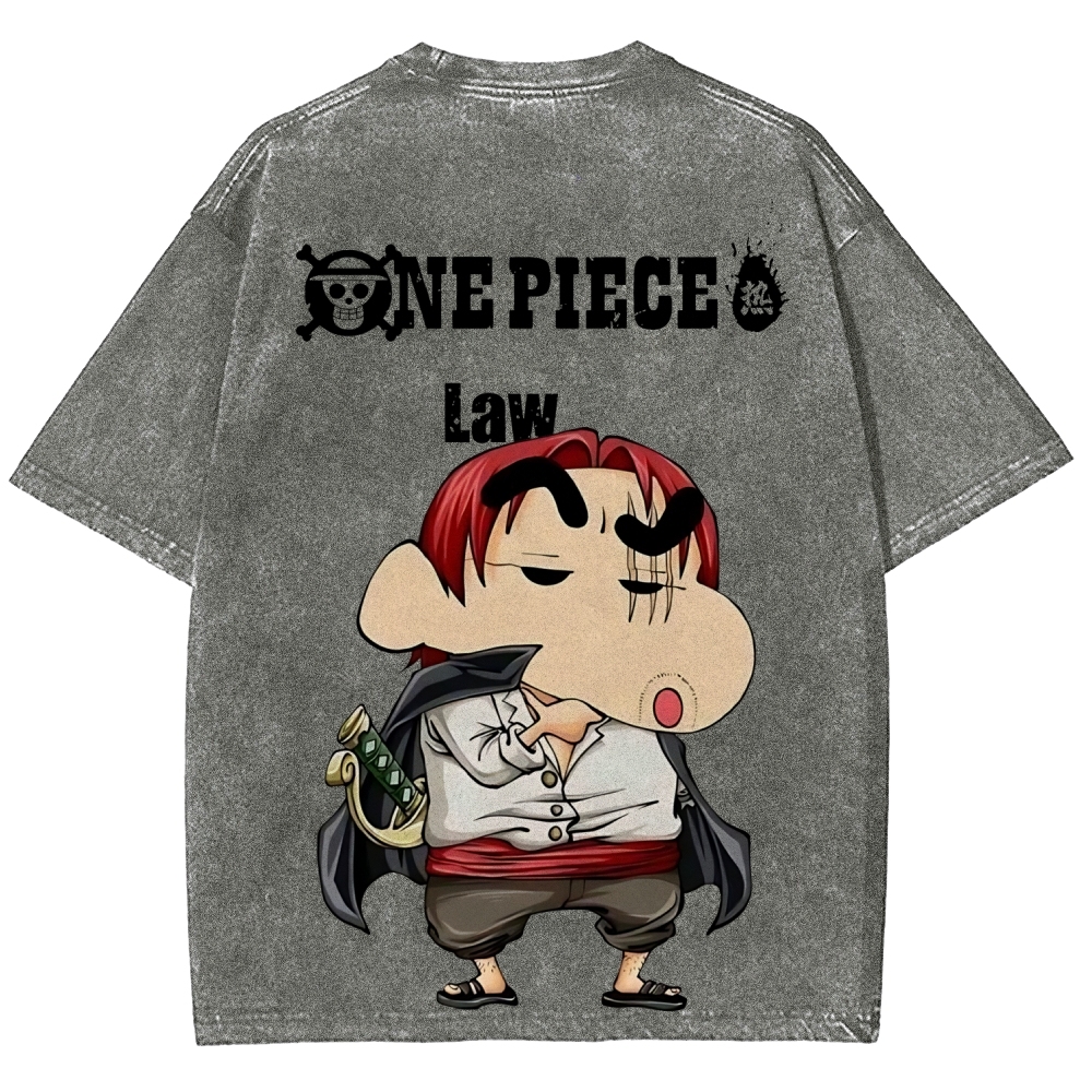 Crayon Shin-chan | Unisex Fit Washed T-Shirt