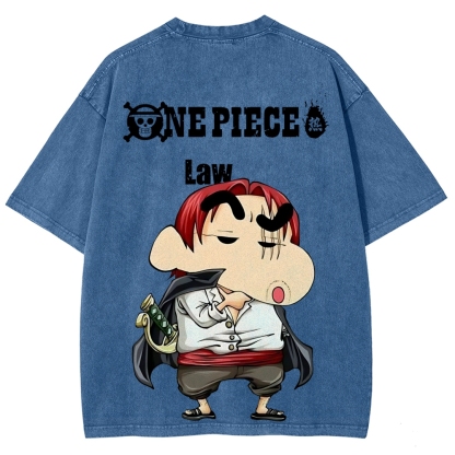 Crayon Shin-chan | Unisex Fit Washed T-Shirt