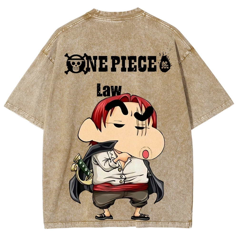 Crayon Shin-chan | Unisex Fit Washed T-Shirt