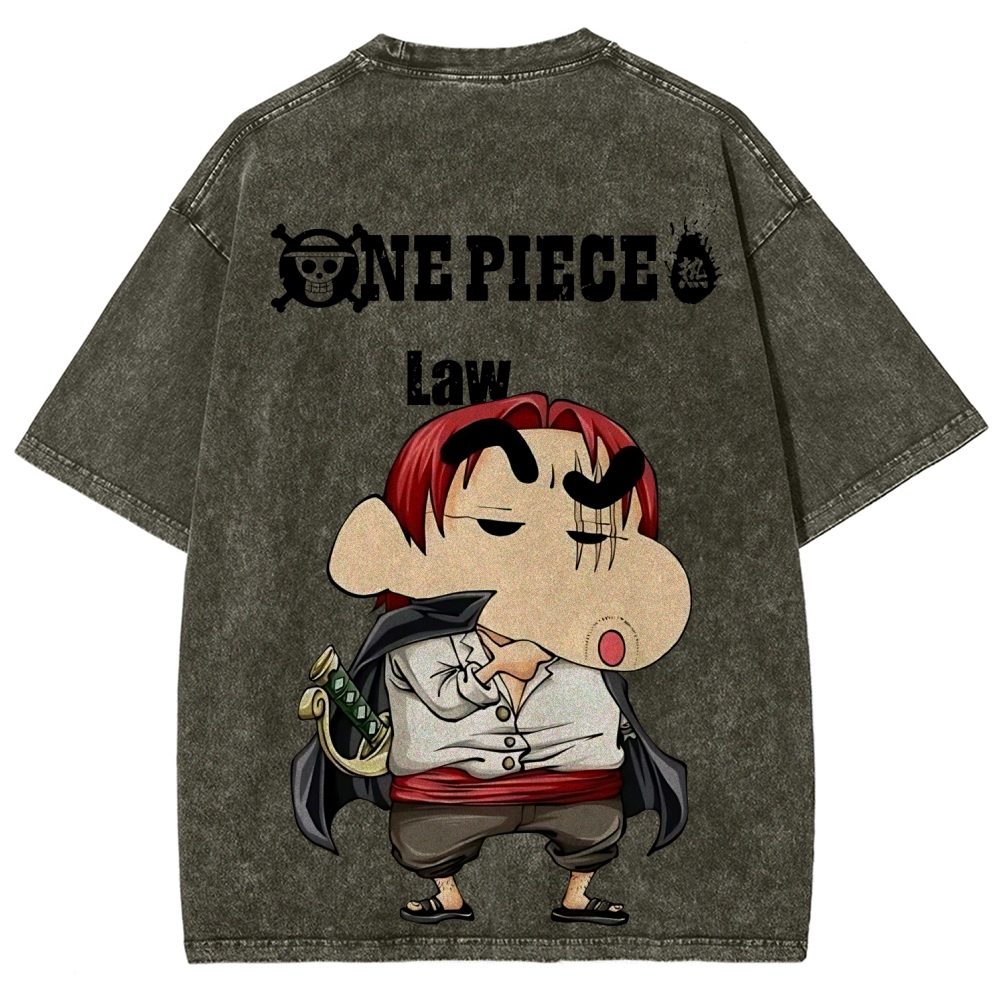 Crayon Shin-chan | Unisex Fit Washed T-Shirt