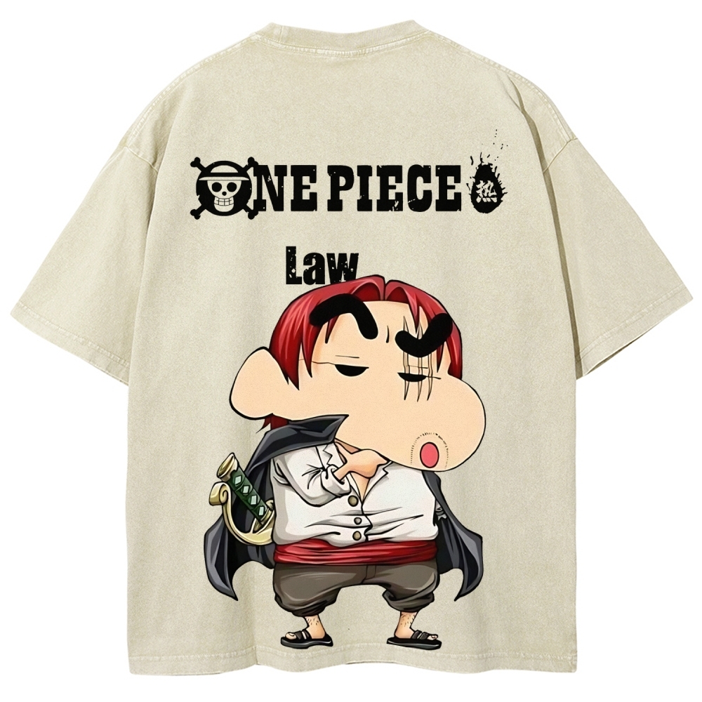 Crayon Shin-chan | Unisex Fit Washed T-Shirt
