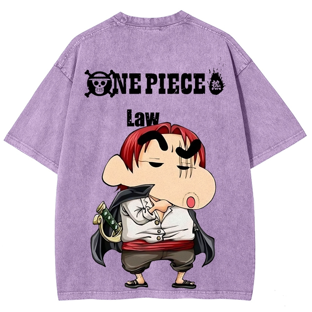 Crayon Shin-chan | Unisex Fit Washed T-Shirt