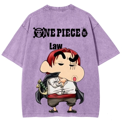 Crayon Shin-chan | Unisex Fit Washed T-Shirt
