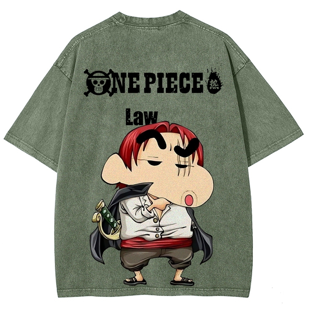 Crayon Shin-chan | Unisex Fit Washed T-Shirt
