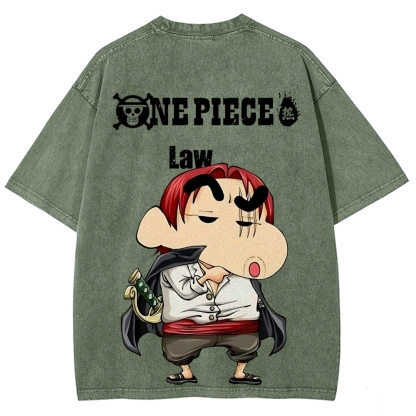 Crayon Shin-chan | Unisex Fit Washed T-Shirt
