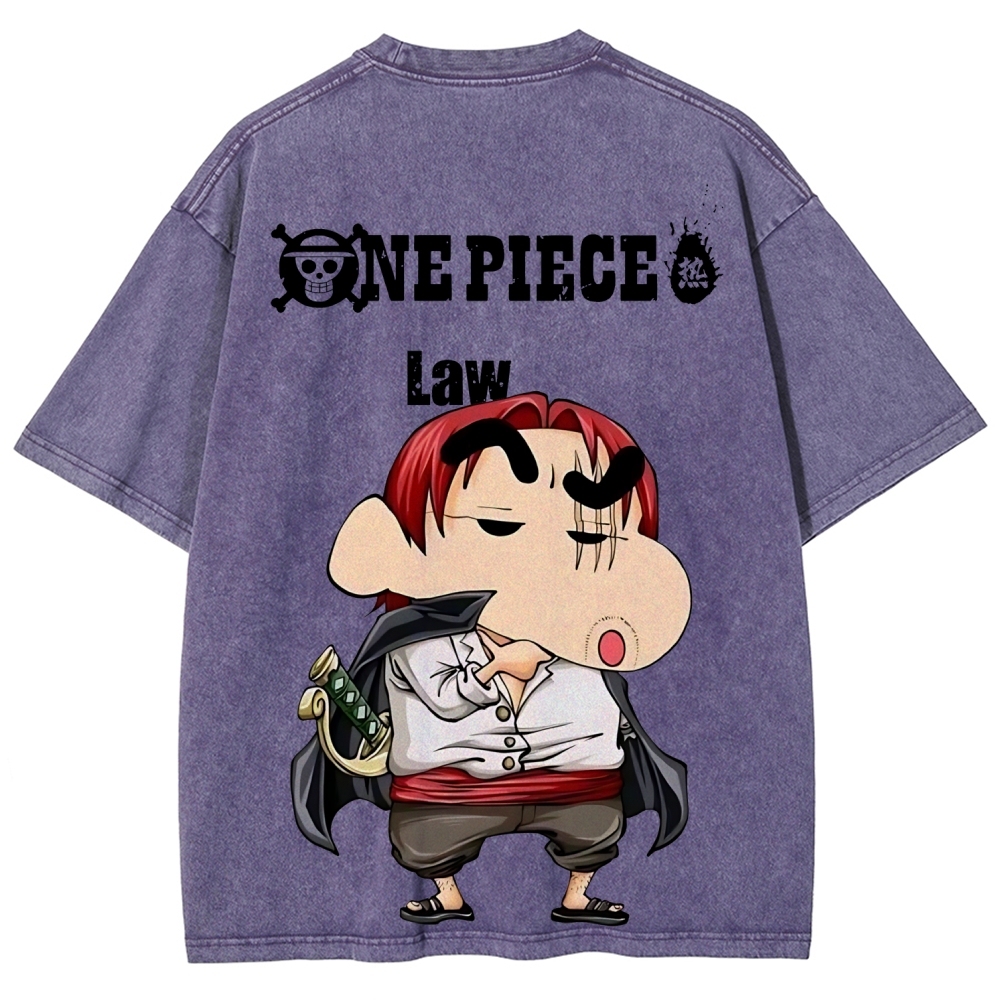 Crayon Shin-chan | Unisex Fit Washed T-Shirt